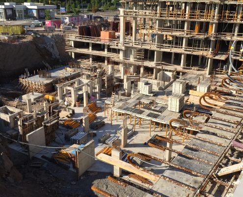 Paradigm Condominiums Burlington project site