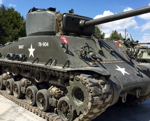Tank at Ontario Regiment Museum